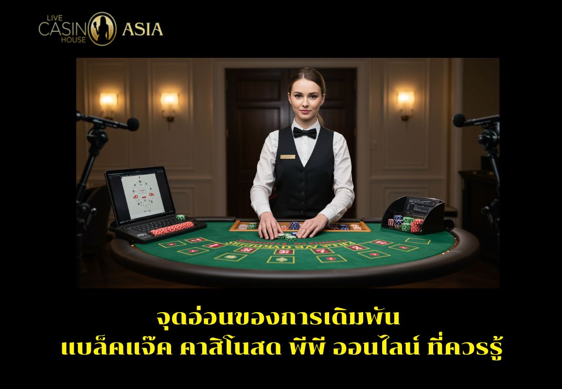 แบล็คแจ๊ค PP มีจุดเสี่ยงอะไรบ้างก่อนลงเดิมพันต้องทราบ